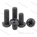 Sekrup Nilon Hitam phillips M3x6mm